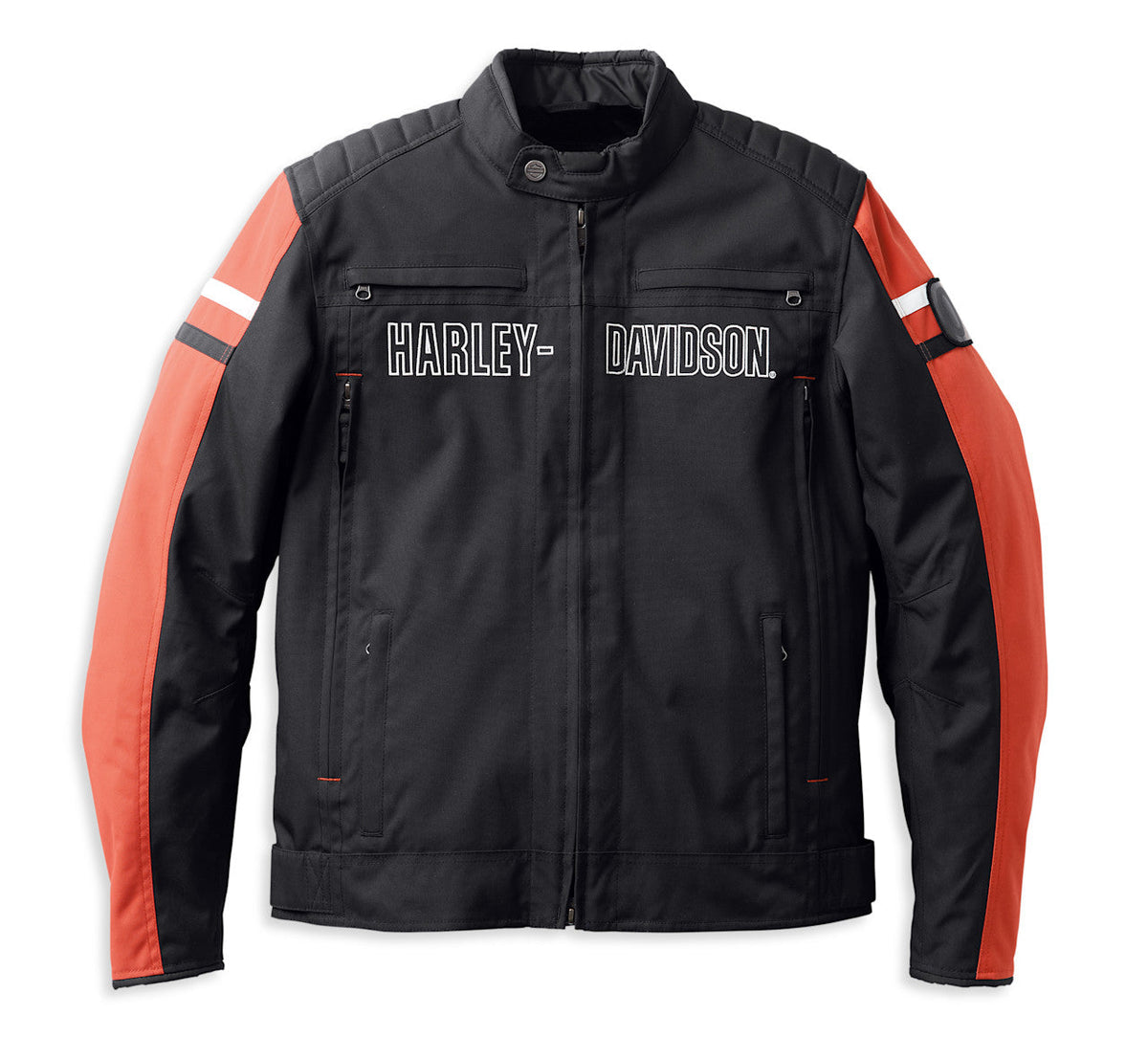 Blouson textile Hazard imperméable pour hommes - grande taille