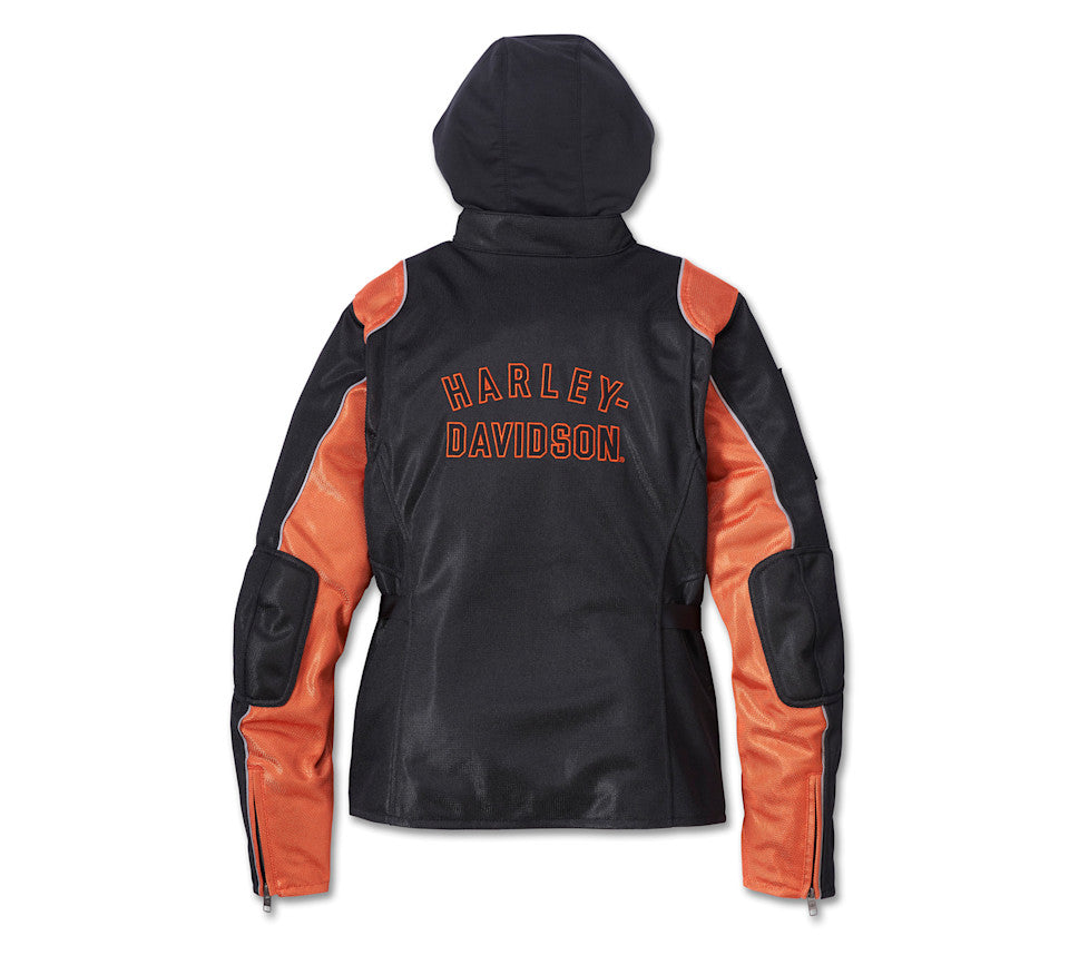 Blouson moto 3-en-1 Cora Mesh 2.0 pour femmes (PPE-A)