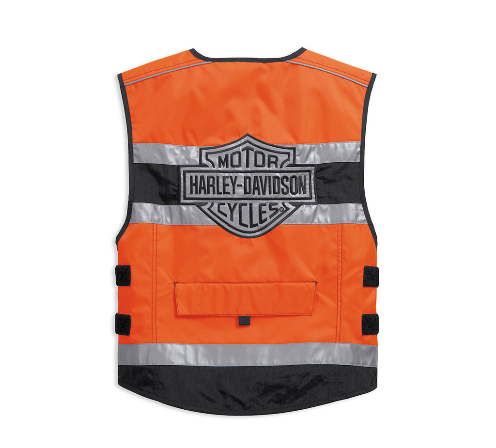 Gilet réfléchissant haute visibilité certifié CE pour hommes