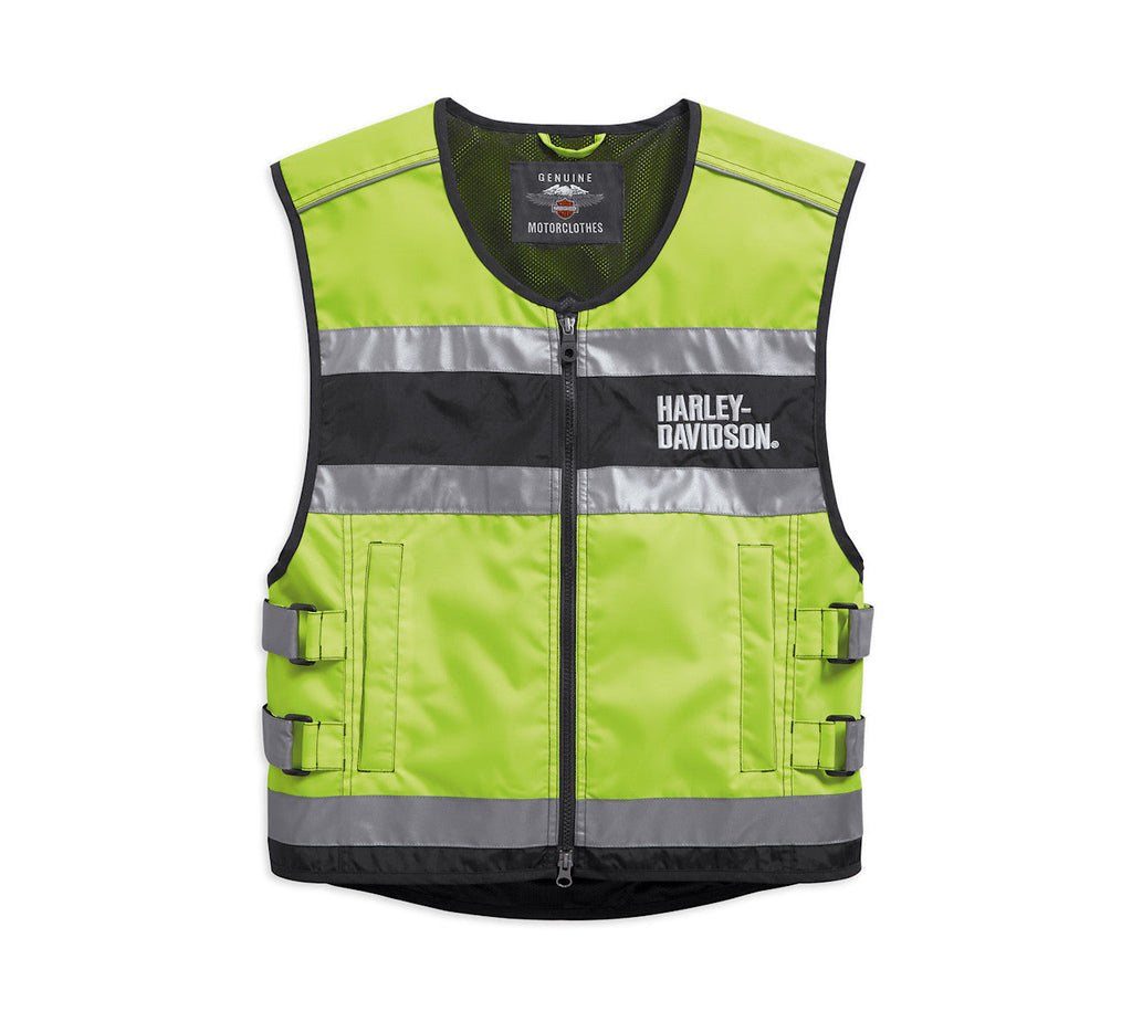 Gilet réfléchissant haute visibilité certifié CE pour hommes