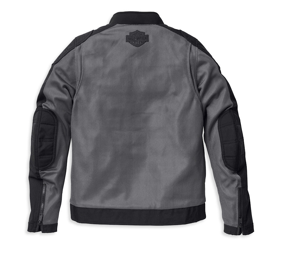 Blouson en maille Zephyr avec doublure zippée pour femmes - Granite Grey