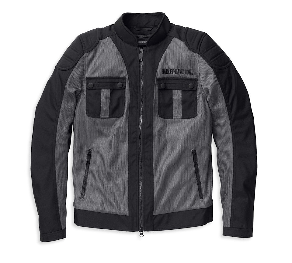 Blouson en maille Zephyr avec doublure zippée pour femmes - Granite Grey