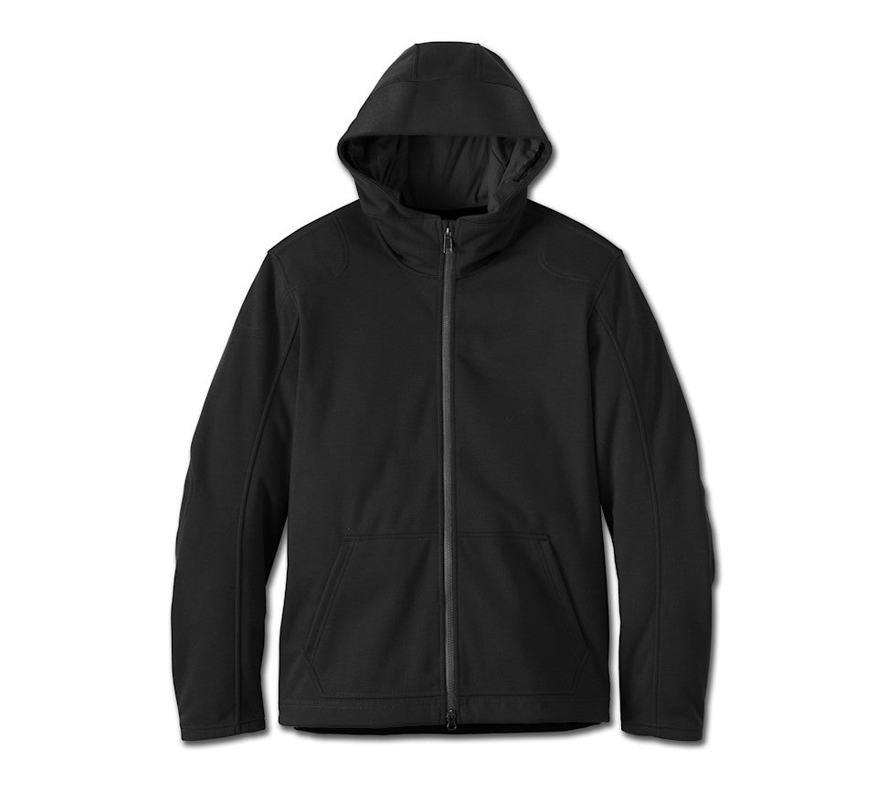 Polaire à capuche de moto Deflector 2.0 pour hommes