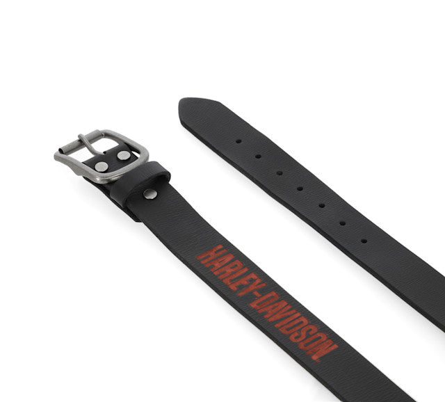 Ceinture Harley-Davidson en relief