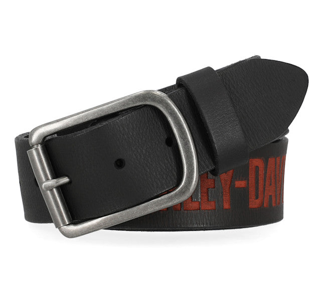 Ceinture Harley-Davidson en relief