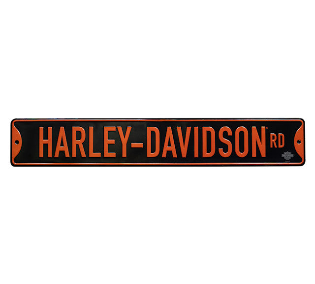 Panneau de signalisation en métal Harley-Davidson Road