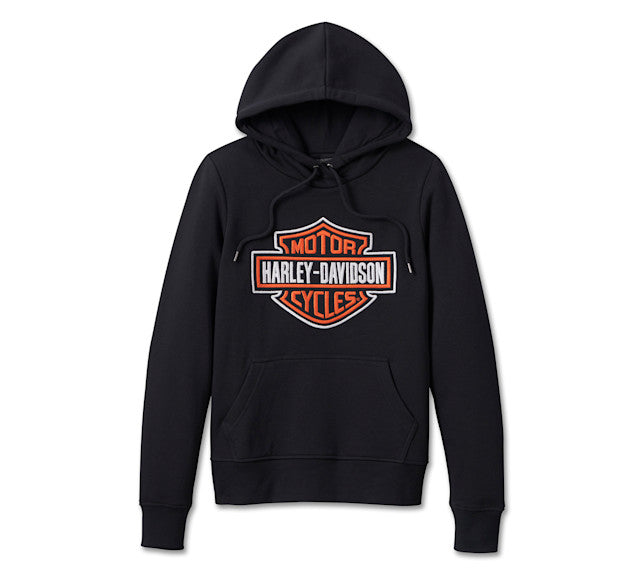 Sweat à capuche Custom Bar & Shield pour femmes