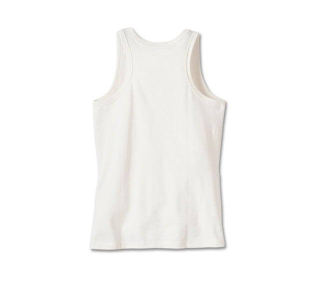 Débardeur Ultra Classic Skull pour femmes - Cloud Dancer