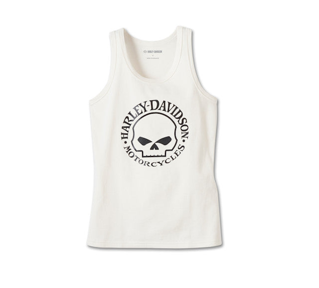 Débardeur Ultra Classic Skull pour femmes - Cloud Dancer