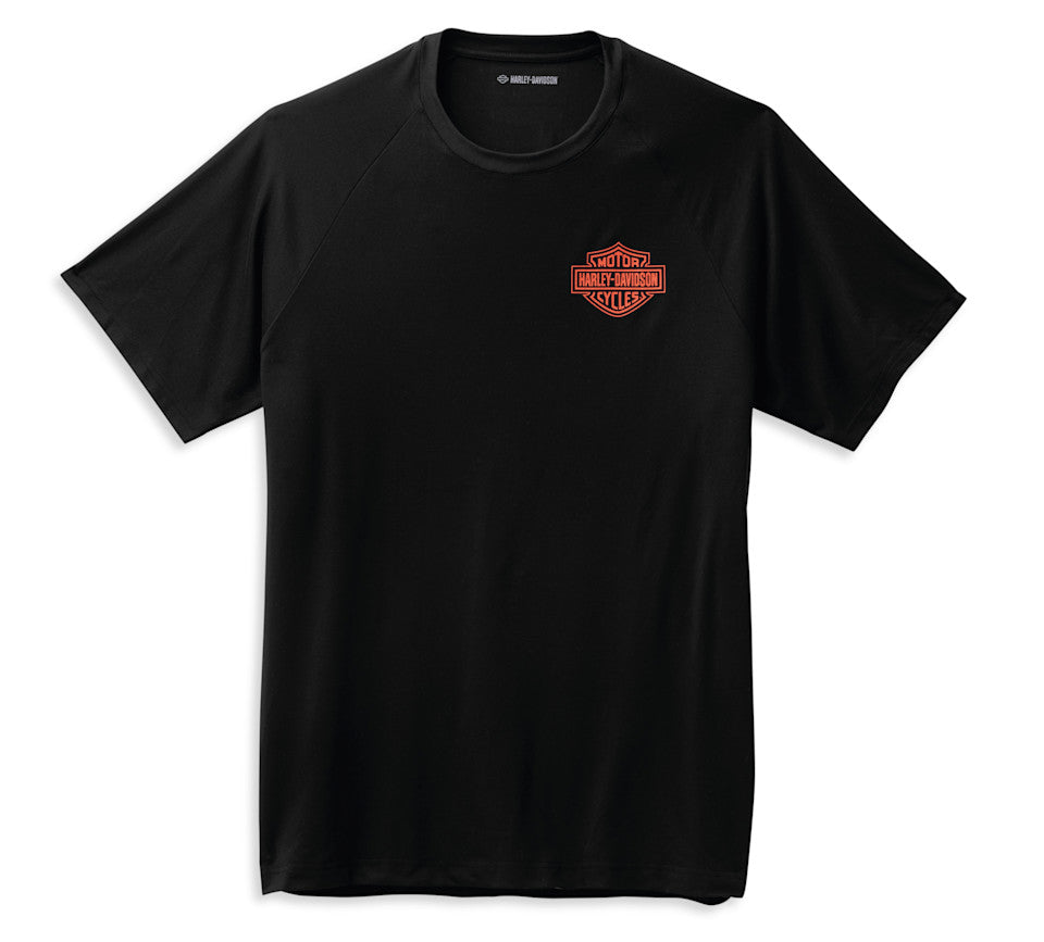 T-shirt Performance Bar & Shield à manches courtes pour hommes