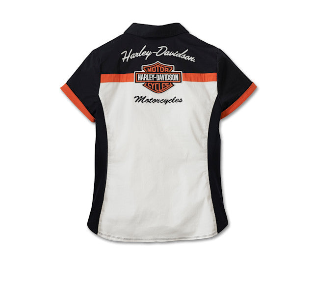Chemise zippée Elemental Bar & Shield pour femmes