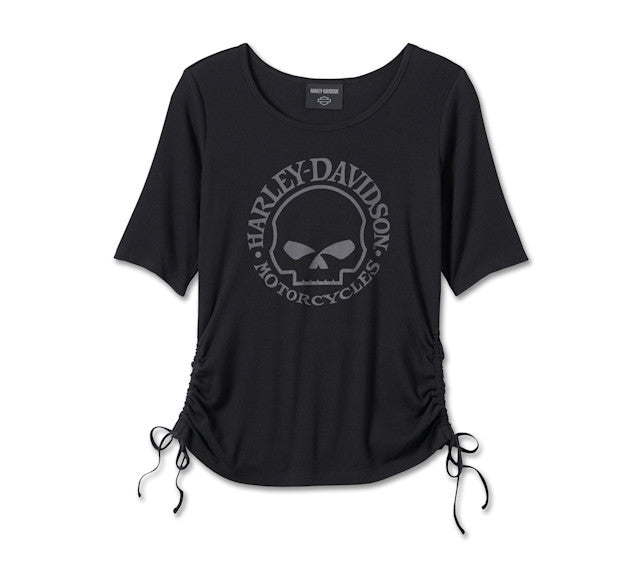 Willie G ® Skull Tie Knit Top pour femmes