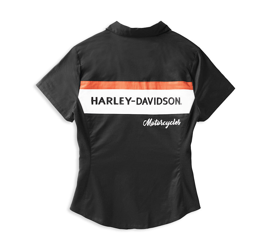 Chemise Crew à rayures pour femmes