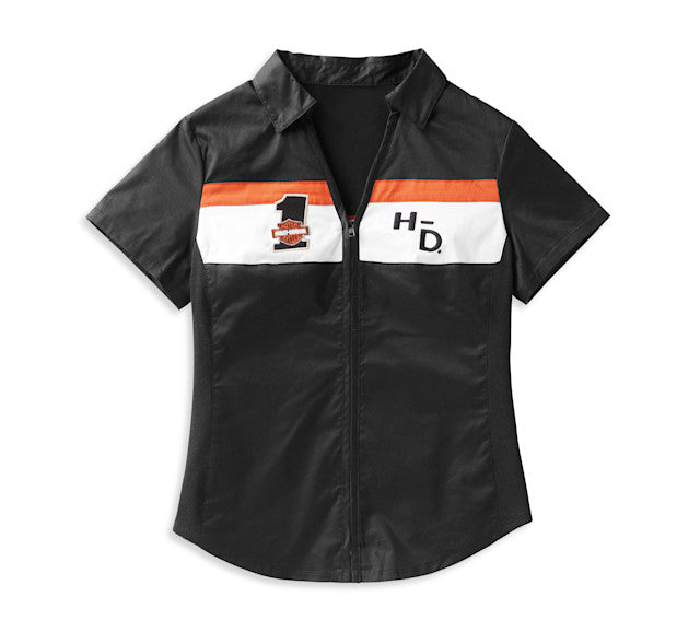 Chemise Crew à rayures pour femmes