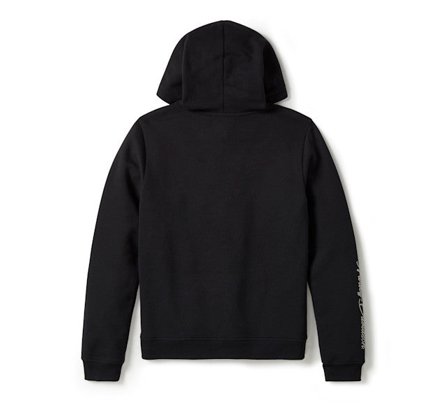 Sweat à capuche Essential Bling en polaire - Harley Black