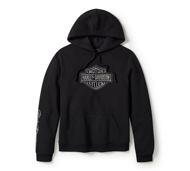 Sweat à capuche Essential Bling en polaire - Harley Black