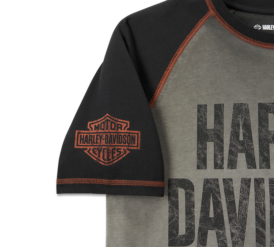 T-shirt à manches raglan Iron Bar pour hommes