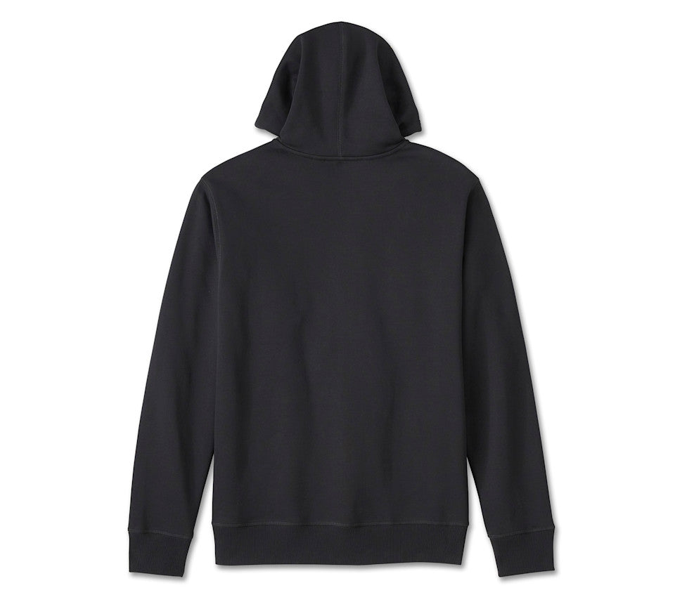 Sweat à capuche zippé Bar Font pour hommes