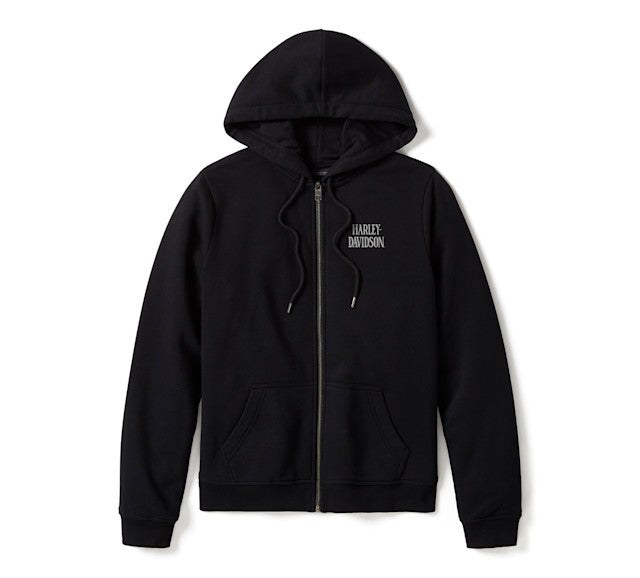 Sweat à capuche Willie G™ Skull en polaire zippé