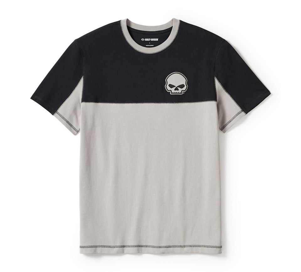 T-shirt à manches courtes Willie G ™ Skull Colorblock