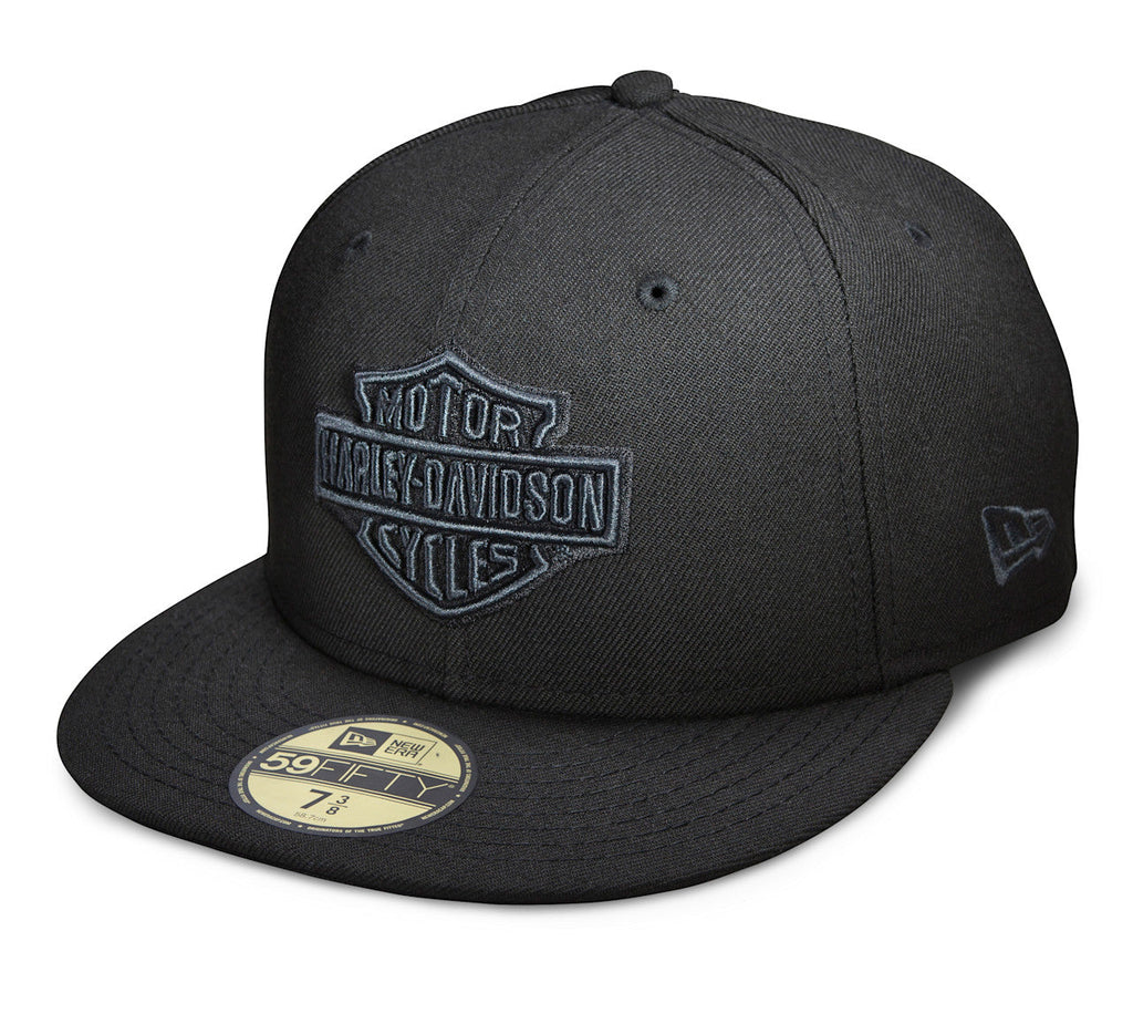 Casquette Bar & Shield Logo 59FIFTY ton sur ton pour hommes