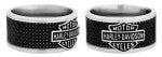 BAGUE "CARBON FIBRE BAND RING"