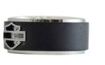 BAGUE "BLACK STEEL BAND RING"