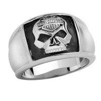 BAGUE "SKULL CIGAR"