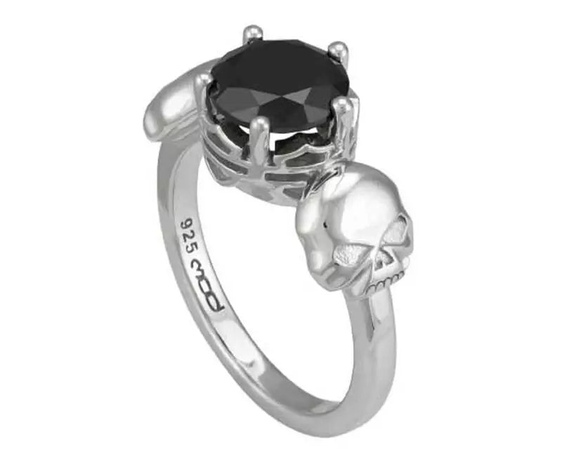 BAGUE "SKULL STONE"