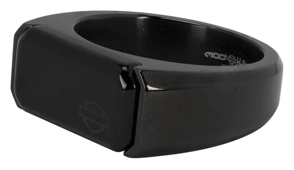 BAGUE "BLACKOUT ONYX SIGNET RING"